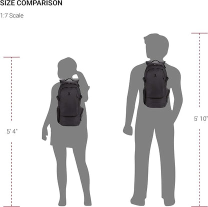 SwissGear 3598 Backpack, Narrow Daypack, Ideal for Commuting and School, Dark Grey