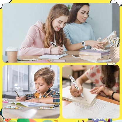 10 PCS School Bus Pens Bulk, Bus Driver Appreciation Gifts Pens Accessories Teachers Pen Thank You Work Ballpoint Pens Thanksgiving Christmas Gifts for Men Women Office Supplies (Bus Driver)