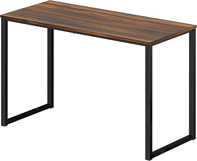 SHW Mission 32-Inch Home Office Computer Desk, Walnut