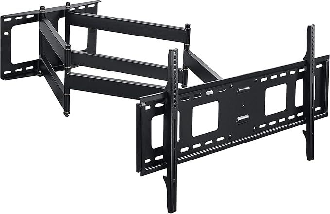FORGING MOUNT Long Extension TV Mount, Heavy Duty Dual Arm Full Motion TV Wall Mount Bracket with 43 inch Long Arm,Fits 50 to 90 Inch LCD, OLED 4K Flat/Curve TVs, Holds up to 165 lbs,VESA800x400mm