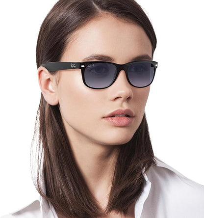 Ray-Ban RB2132 New Wayfarer Polarized Square Sunglasses