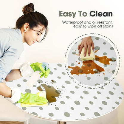 Beautysaid Shelf and Drawer Liner for Kitchen Cabinet, Non Adhesive Non Slip Shelf Paper Waterproof Washable Thickened for Dresser Pantry Shelve Bathroom Protector Liner(Polka Dot,23.6 in x 10 FT)
