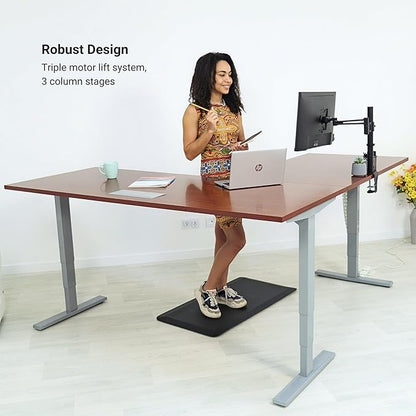 Standing Desk: FLT-05, DT-3030-WW, DT-4830-WW, DA-10-Black