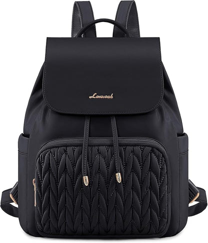 LOVEVOOK Backpack Purse for Women,Small Backpack for Women for Travel Work,Cute Backpack Daypack With Anti-theft Pocket,14 Inch Fashion Ladies Backpack for Daily College Shopping