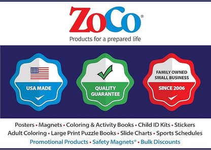 ZOCO – Science Lab Safety Rules (12x18) & Classroom Rules (17x22) – Laminated Poster Set – 2-Pack for Middle & High School Classrooms, Teacher Supplies