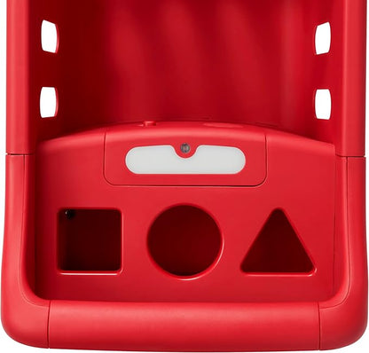 Radio Flyer Toddler Shopping Cart Walker with Wheels, Lights, and Sound for Ages 1+, Educational and Imaginative Play and Walk Behind