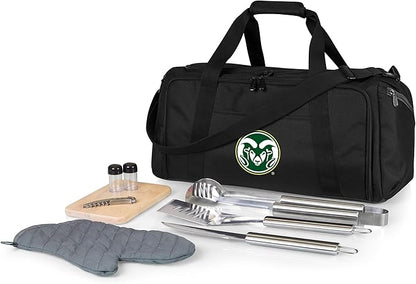 PICNIC TIME NCAA BBQ Kit Cooler Tote with Barbecue & Accessories