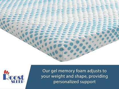 Cool Cloud Supreme 3 Inch Gel Memory Foam Queen Mattress Topper – Cooling, Ventilated Design for Back and Pressure Relief