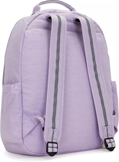 Kipling Women's Seoul 15" Laptop Backpack, Durable, Roomy with Padded Shoulder Straps, Built-In Protective Sleeve