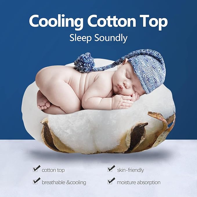 COONP California King Mattress Topper, Extra Thick Pillowtop, Cooling Plush Mattress Pad Cover Cotton Top Bed Topper Protector with 8-21 Inch Deep Pocket