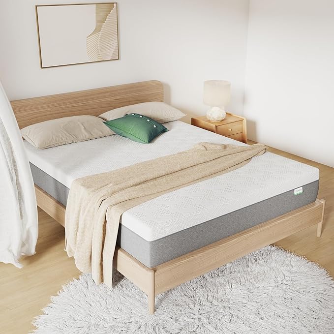Novilla Twin Mattress 6 Inch, Gel Twin Memory Foam Mattressess in a Box for Supportive & Pressure Relief & Cooling Night Sleep, CertiPUR-US Certified
