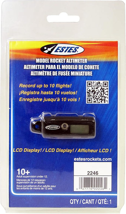 Estes 2246 Altimeter, Model Rocket Altitude-Measuring Device, Rocket Model Kit Accessories for Ages 10+