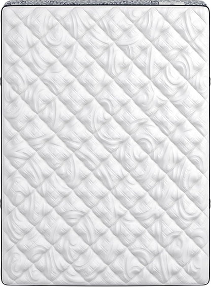 Kingsdown Cushion Firm Hybrid Mattress Twin XL Cooling Gel Memory Foam Layer Multi-Layered Motion Isolation Cool Sleep Quilted Top Luxury Mattresses, 13.5-Inch Passions Merridale