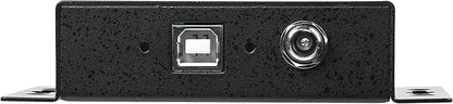 StarTech USB to Serial Adapter - 2 Port - Wall Mount - Din Rail Clips - Industrial - COM Port Retention - FTDI - DB9, TAA (ICUSB2322I)