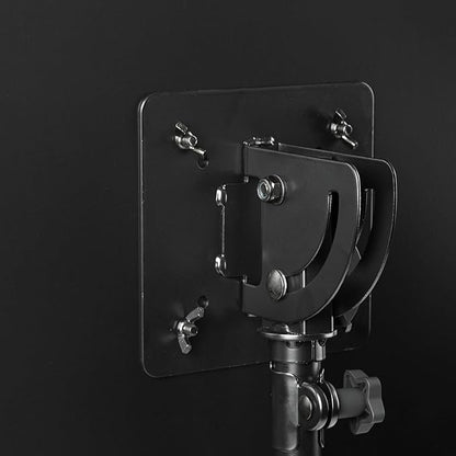 Gator Frameworks Adjustable Multi-Media Gear Stand Featuring 100x100 Vesa Mounting Brackets | Ideal for Laptops, Small Production Samplers, and More, Min/Max Height - 28"/44.5" (GFW-UTL-MEDIATRAY1)