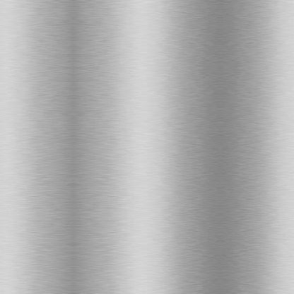 Armen Living Charlotte Swivel Bar Stool in Brushed Stainless Steel with White Faux Leather
