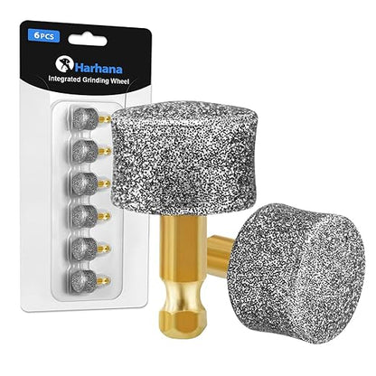 Dog Nail Grinder Wheels Heads Bits, Diamond Grinding Heads Compatible for Casfuy, LOPSIC, YABIFE, Primens, LuckyTail, boomki, and IREDOON -(Premium 6 Packs)