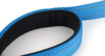 Primal Pet Gear Dog Leash 6ft Long,Traffic Padded Two Handle,Heavy Duty,Reflective Double Handles Lead for Control Safety Training,Leashes for Large Dogs or Medium Dogs,Dual Handles Leads(Blue)