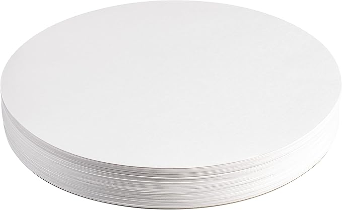 Prang Cassie Stephens Heavyweight Mixed Media Paper Circles, 9", White, 200/Sheets (PAC4822)