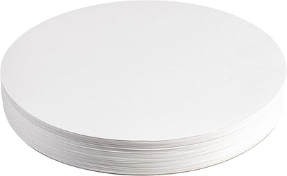 Prang Cassie Stephens Heavyweight Mixed Media Paper Circles, 9", White, 200/Sheets (PAC4822)
