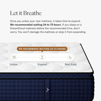 Premier Rest 14" Full Mattress - Luxury Hybrid Memory Foam - 365 Night Trial - Premium Pressure-Relieving Layers - Forever Warranty - Mattress in a Box - CertiPUR-US Certified