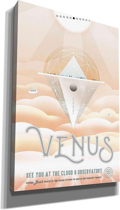Epic Graffiti 'Visions of the Future: Venus' Canvas Wall Art, 18" x 26"