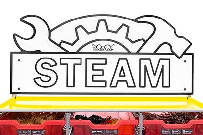 Maker Cart 2.0; Portable Maker Space with Curriculum & Activities for Classrooms & Schools (Elementary, Middle, High); Teacher Designed Science, Engineering, STEM, STEAM, DIY, NGSS Projects