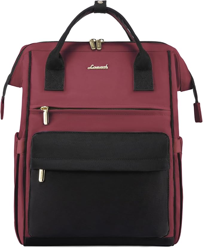 LOVEVOOK Laptop Backpack for Women,15.6 Inch Work Teacher Nurse Bag,Business Computer Backpack Purse with USB Port,Stylish Casual Daypack for Travel