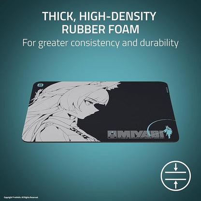 Razer Gigantus V2 Soft Gaming Mouse Pad (Medium): Textured Micro-Weave Cloth Surface - Thick, High-Density Rubber Foam - Anti Slip Base - Zenless Zone Zero Edition