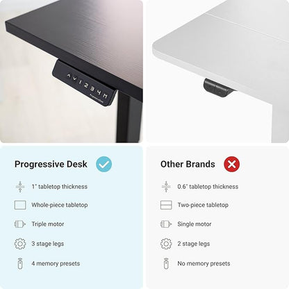 Standing Desk: FLT-05, DT-3030-WW, DT-4830-WW, DA-10-Black