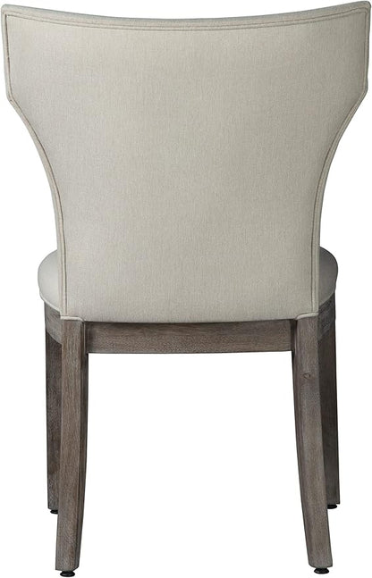 Hekman Sedona Upholstered Side Chair - Cushioned Chair, Upholstered Seat and Back, Comfortable Seating, Heavyweight Linen, Stylish and Durable, Perfect for Dining Room, Living Room and Formal Venue