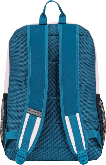 Champion Bungee Backpack, Pink/Blue, OS
