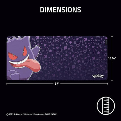 Razer Gigantus V2 XXL Gaming Mouse Pad: Textured Micro-Weave Cloth Surface - Thick, High-Density Rubber Foam - Anti-Slip Base - Pokemon Gengar Edition
