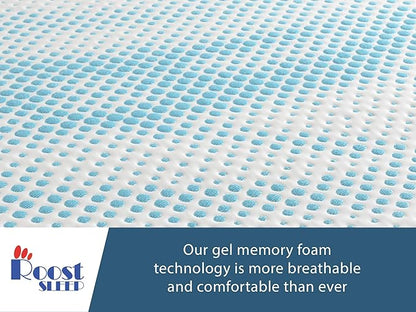 Cool Cloud Supreme 3 Inch Gel Memory Foam Queen Mattress Topper – Cooling, Ventilated Design for Back and Pressure Relief
