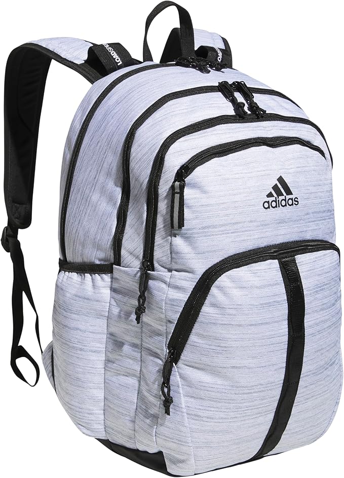 adidas Prime Backpack for Work, Travel Bag for Women and Men with Padded Compartment for Laptop