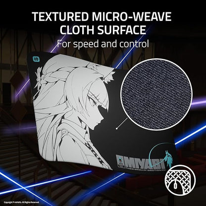 Razer Gigantus V2 Soft Gaming Mouse Pad (Medium): Textured Micro-Weave Cloth Surface - Thick, High-Density Rubber Foam - Anti Slip Base - Zenless Zone Zero Edition