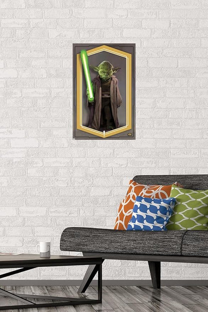 Trends International Star Wars: The High Republic - Yoda Wall Poster, 14.725" x 22.375", Premium Unframed Version