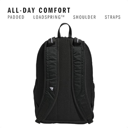 adidas Prime Backpack for Work, Travel Bag for Women and Men with Padded Compartment for Laptop