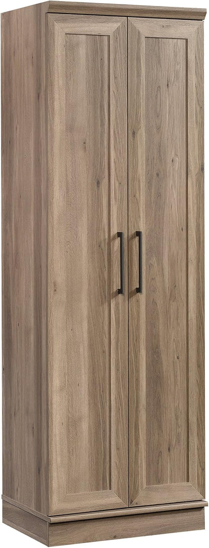 Sauder HomePlus Storage Cabinet/ pantry cabinets, Salt Oak finish