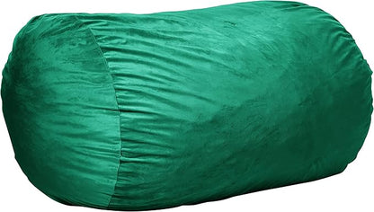 Sofa Sack Bean Bag Chair Cover, 6-Feet, Aqua Marine