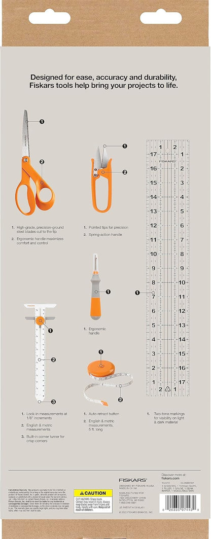 Fiskars Sewing Essentials Set (6 Pieces)