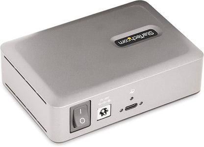 StarTech.com 7-Port USB-C Hub - 5X USB-A/2x USB-C - Self-Powered w/65W Power Supply - USB 3.1 10Gbps - Desktop/Laptop USB Hub w/3ft USB-IF Certified Locking Cable - USB C Splitter, TAA