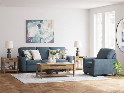 Signature Design by Ashley Cashton Casual Sofa for Living Room, Blue