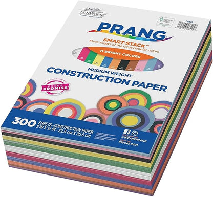 Prang/SunWorks Construction Paper Smart-Stack 9x12"