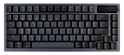 ASUS ROG Azoth Wireless Mechanical Gaming Keyboard – 75% TKL, Tri-Mode Connectivity, Hot Swappable Pre-lubed ROG NX Storm Clicky Switches, PBT Keycaps, RGB, OLED Display, PC/Mac Support - Black