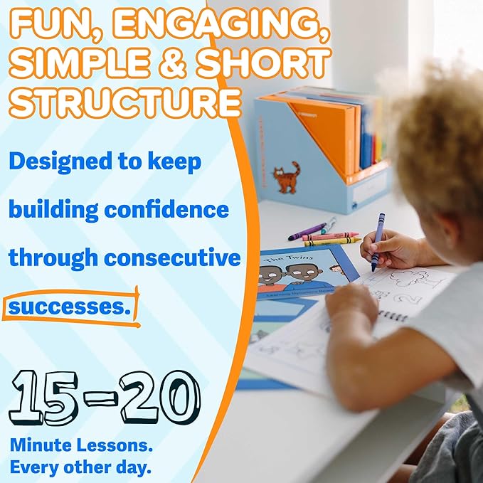 Learning Dynamics 4 Weeks to Read – Learn How to Read & Write Program Includes 53 Books, Teaching Manual, Activity Workbooks, CD, Flashcards , Manipulatives – Teaches Letters, Phonics & Reading