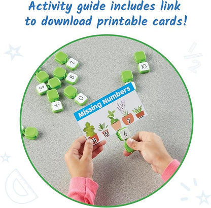 hand2mind Learn My Numbers Fine Motor Clips, Kids Clothespin Activities, Fine Motor Toys, Learning Numbers for Toddlers, Toddler Numbers and Counting, Preschool Learning Activities, Montessori Math