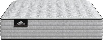 Kingsdown Passions Aspiration 14" Plush Hybrid Mattress, California King, Tan