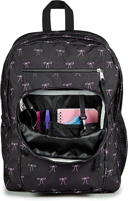 JanSport Laptop Backpack - Computer Bag with 2 Compartments, Ergonomic Shoulder Straps, 15” Laptop Sleeve, Haul Handle - Bad Bows