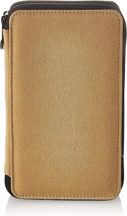 Speedball Art Products 257480 48 Capacity Canvas Pencil Case, Wheat